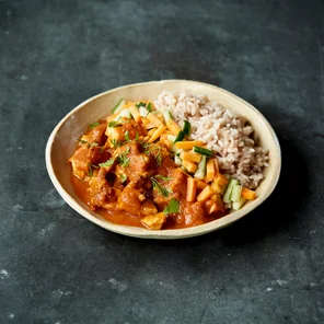 Meal card cover for: Utterly Butterless Chicken Bowl