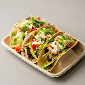 Meal card cover for: Vegan Mixed Bean Tacos