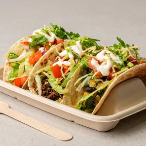 Meal card cover for: Steak Taco