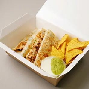 Meal card cover for: Barbacoa Beef Quesadilla