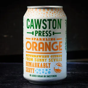 Meal card cover for: Cawston Press Sparkling Orange