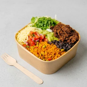 Meal card cover for: Naked Barbacoa