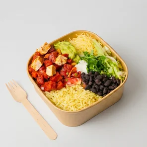 Meal card cover for: Naked Chicken and Chorizo