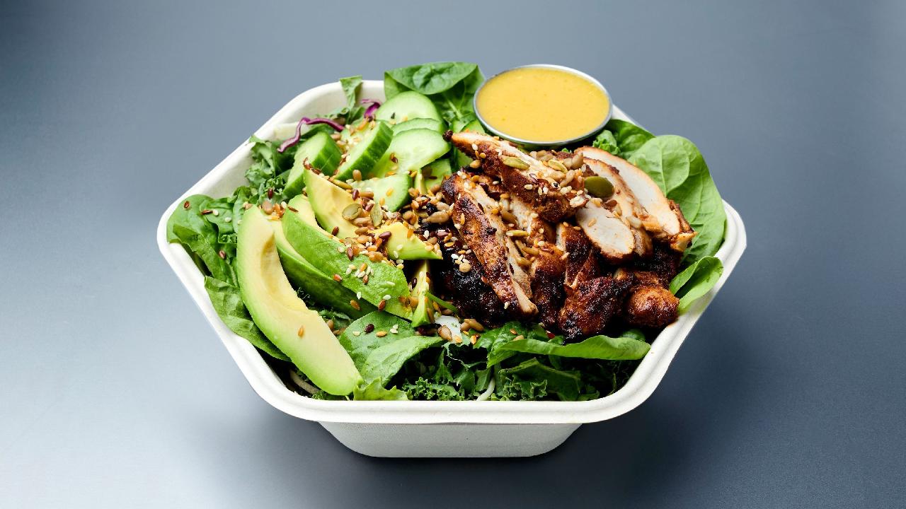 Meal card cover for: Blackened Chicken Avo