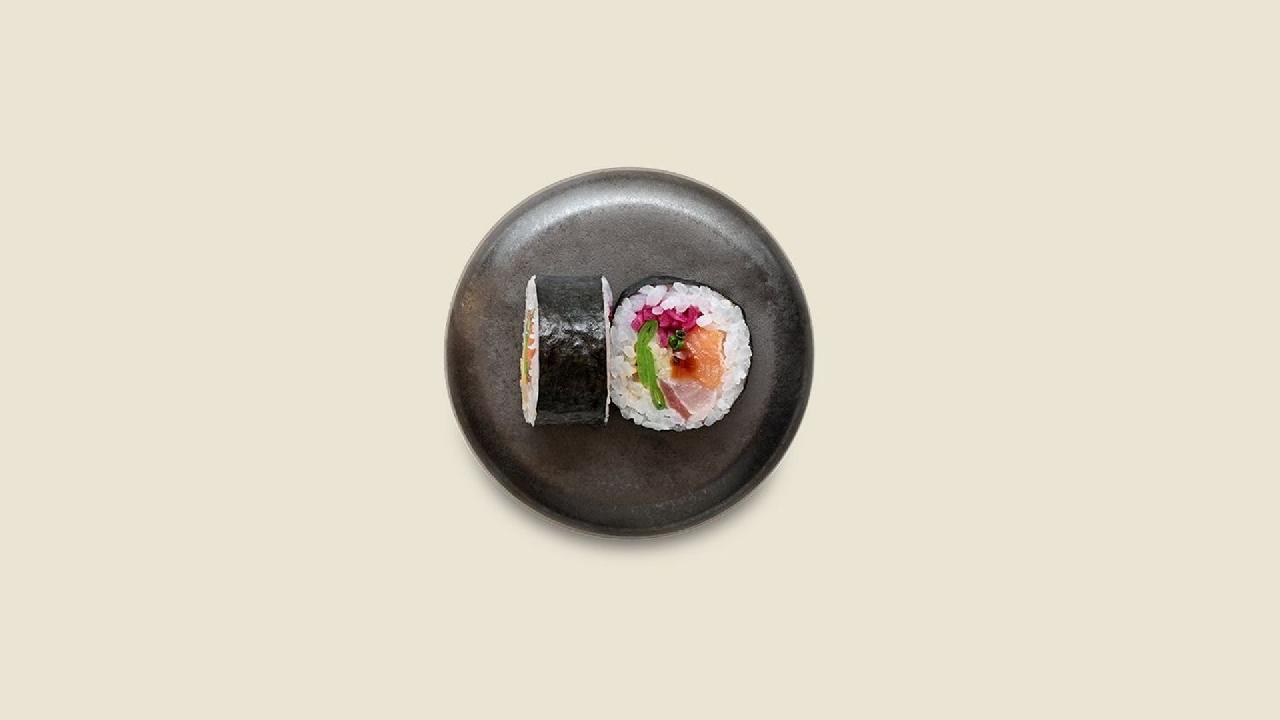 Meal card cover for: Chirashi Maki