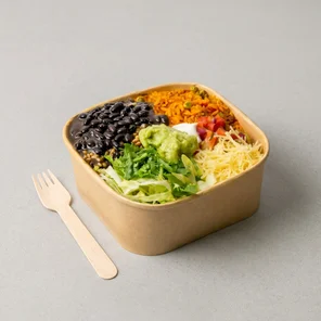 Meal card cover for: Naked Mixed Bean Burrito