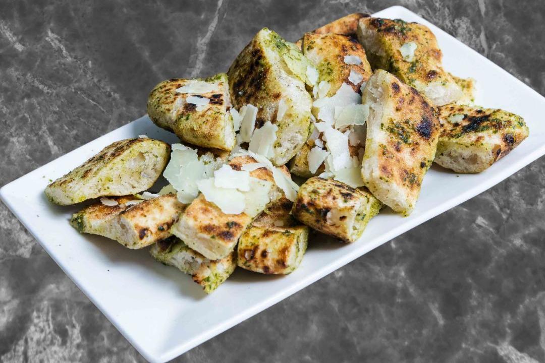 Meal card cover for: Pesto Bites