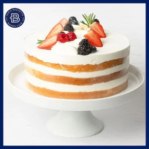 Meal card cover for: Strawberry Cream Cake #3