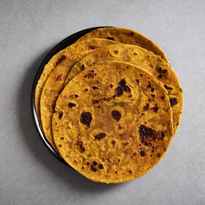 Meal card cover for: 1 x Fenugreek Flatbread (Vg)