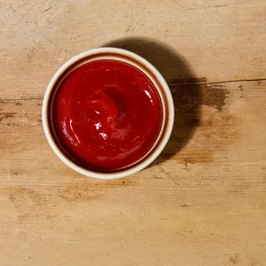 Meal card cover for: Ketchup