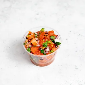 Meal card cover for: Pico de gallo