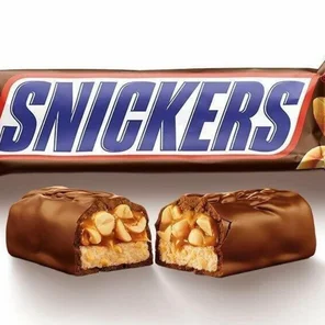 Meal card cover for: Snickers