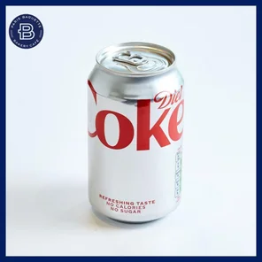 Meal card cover for: Diet Coke