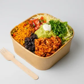 Meal card cover for: Naked Chicken Tinga