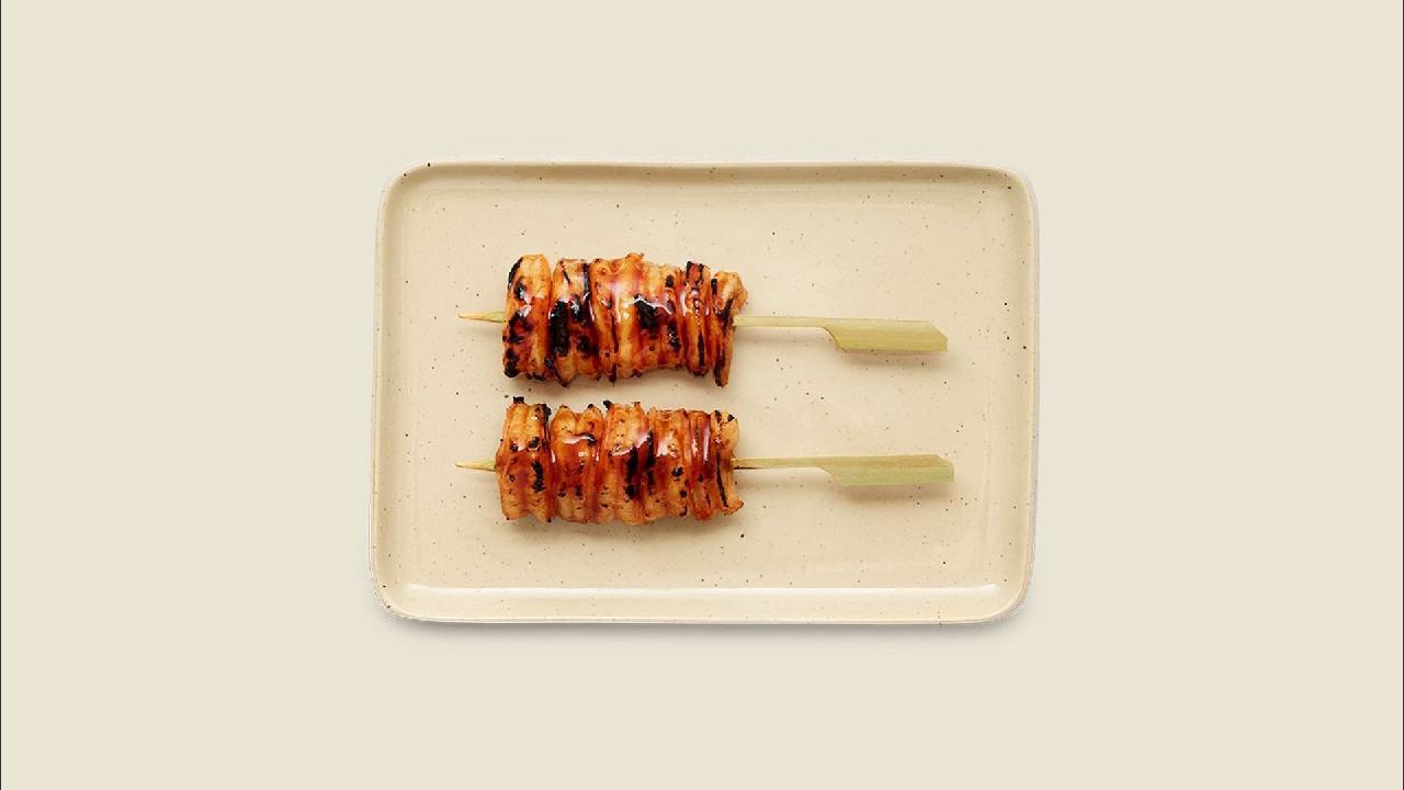 Meal card cover for: Aka Ebi Yaki