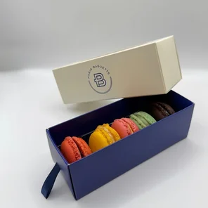 Meal card cover for: Macaron x5