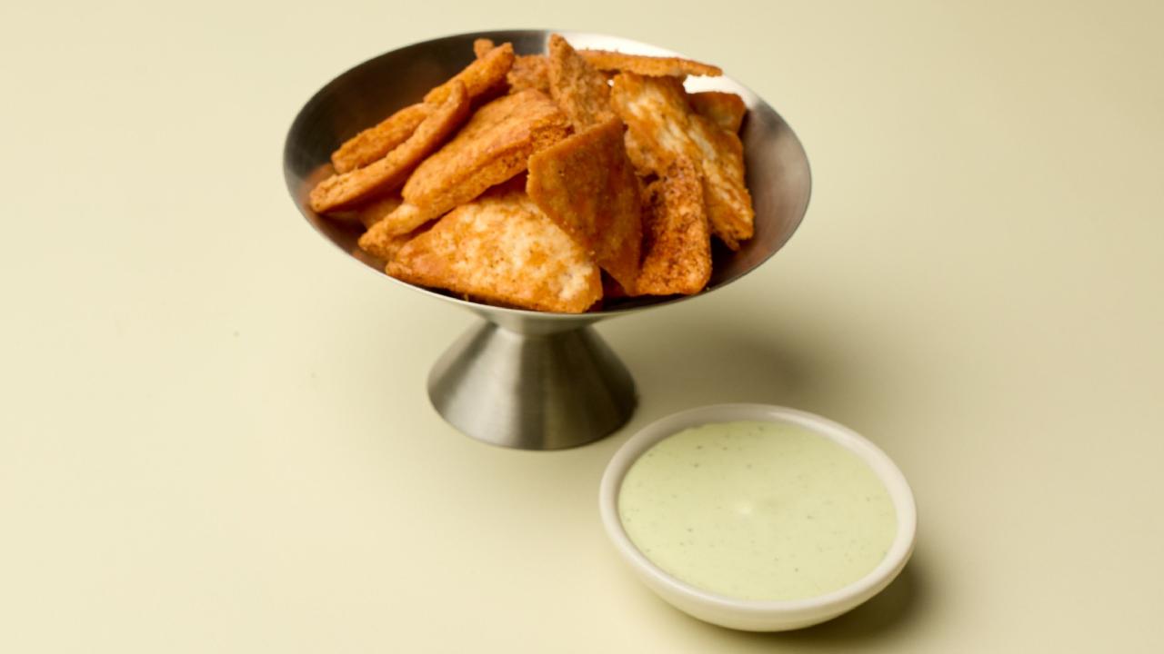 Meal card cover for: Pitta Chips and Dip [NEW]