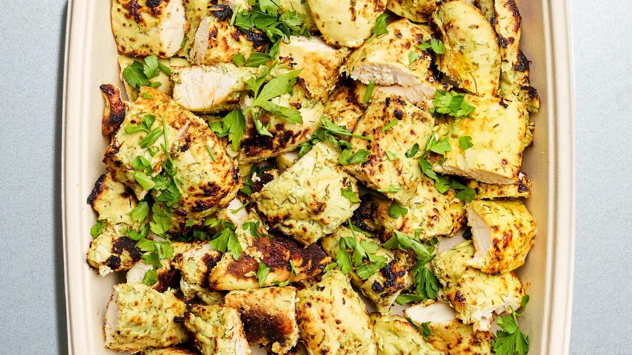 Meal card cover for: Herb Chicken Breast