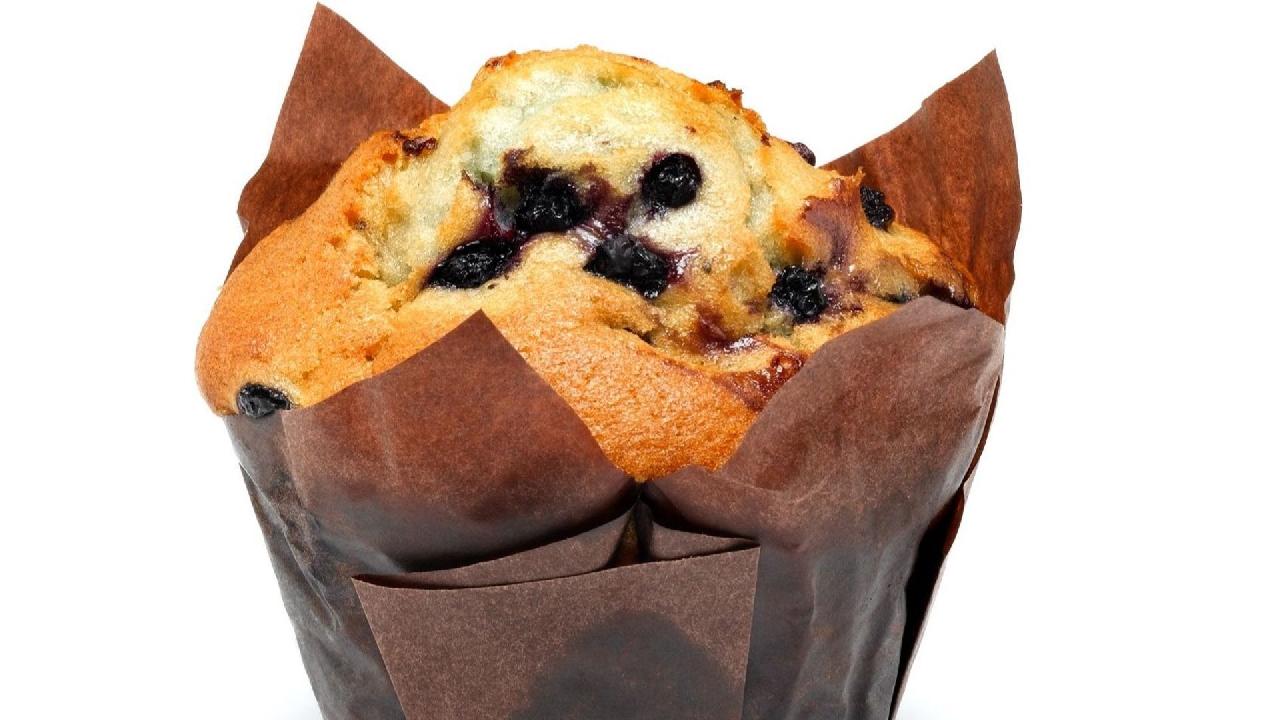 Meal card cover for: Blueberry muffin