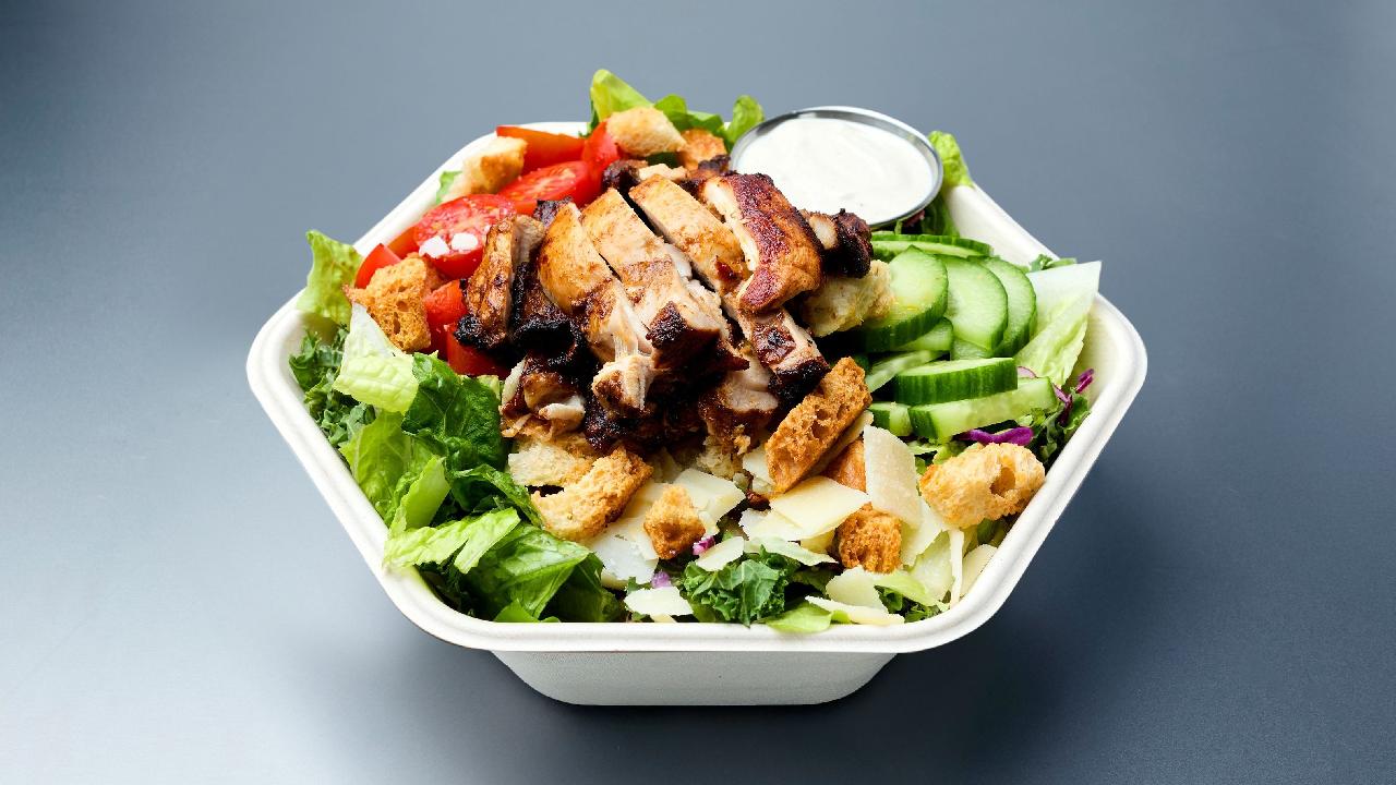 Meal card cover for: Seiz'a Caesar + Blackened Chicken