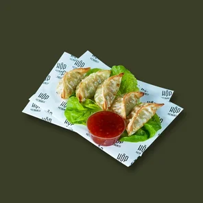 Meal card cover for: Veg Gyoza (VE)