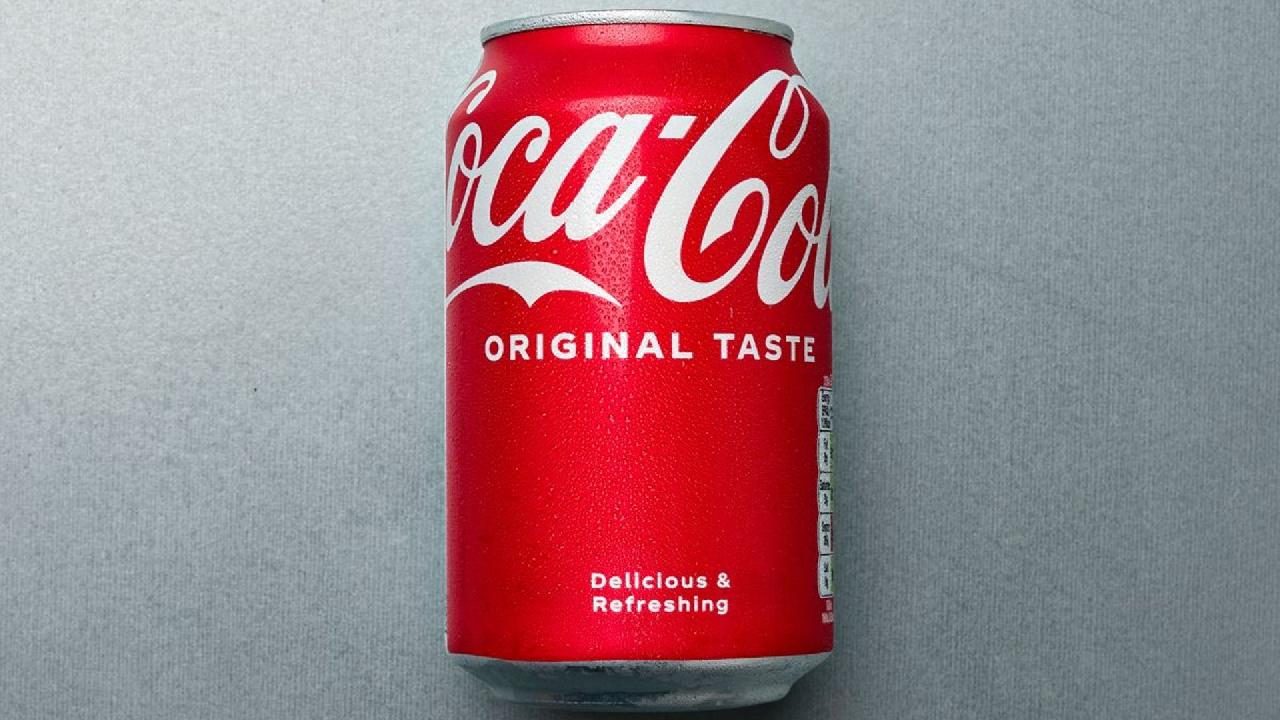 Meal card cover for: Coca Cola - Regular Coke