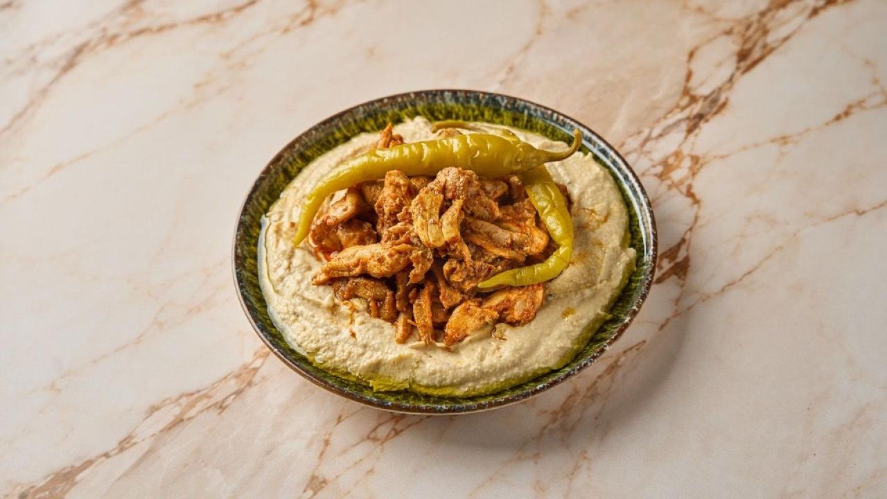 Meal card cover for: Chicken Shawarma Hummus
