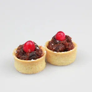 Meal card cover for: Mini Mince Tart - 2 per portion