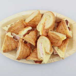 Meal card cover for: Savoury Mini Croissant Platter