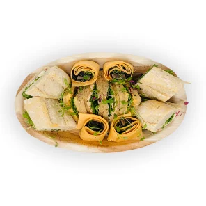 Meal card cover for: Small Contemporary Sandwich Platter - 3 sandwiches