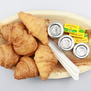 Meal card cover for: 6 Mini Croissants with Butter & Jam