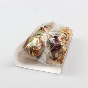 Meal card cover for: Roast Mushroom and Mozzarella on a Cereale Baguette - Boxed