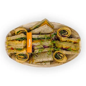 Meal card cover for: Small Vegan Sandwich Platter - 3 sandwiches