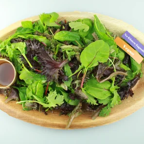 Meal card cover for: Mixed Leaf Salad with Pomegranate Dressing - 6-8 portions