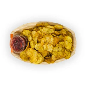 Meal card cover for: Kettle Crisps with Dip - Small Platter