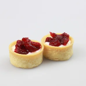 Meal card cover for: Cranberry Fruit Fool Tart - 2 per portion