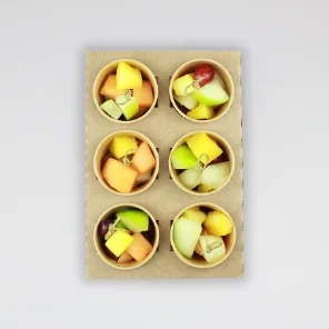 Meal card cover for: Cut Fruit - 6 Mini Pots