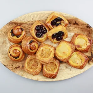 Meal card cover for: Mixed Mini Danish Pastry Platter