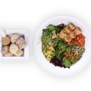 Meal card cover for: Meze Sharing Vegan - 5-7 people