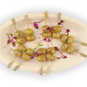 Meal card cover for: Queen Olives - 4 per portion