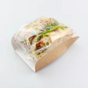 Meal card cover for: Avocado & Mediterranean Vegetables in a Piedmont Baguette - Boxed
