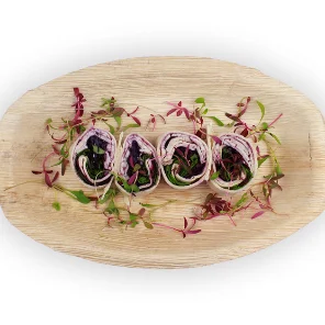 Meal card cover for: Turkey with Sauerkraut & Blackberry in a Wrap