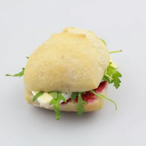 Meal card cover for: Brie & Cranberry Pugliese Roll