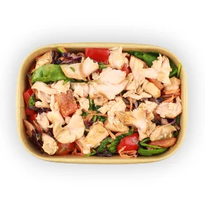 Meal card cover for: Salmon Teriyaki with Asian Salad with a Sweet Ginger & Soy Dressing