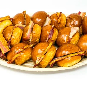 Meal card cover for: Mini Bacon Roll Breakfast Platter