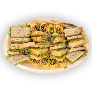 Meal card cover for: Vegan Sandwich Platter - 6 sandwiches
