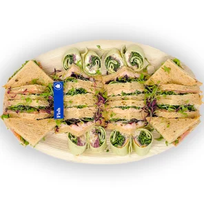 Meal card cover for: Fish Sandwich Platter - 6 sandwiches