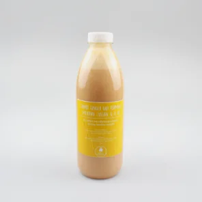 Meal card cover for: Carrot Ginger & Turmeric Smoothie - 1 litre