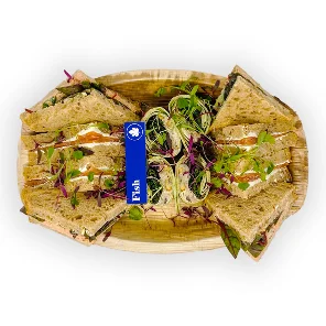 Meal card cover for: Small Fish Sandwich Platter - 3 sandwiches