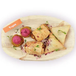 Meal card cover for: Small Vegan Finger Buffet Platter